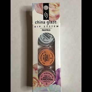 China Glaze Dip System (3 pack-Pastels) NWT